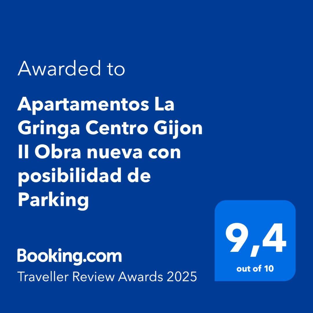 Apartamentos La Gringa Centro Gijon II Obra Nueva Con Posibilidad De Parking Exterior foto